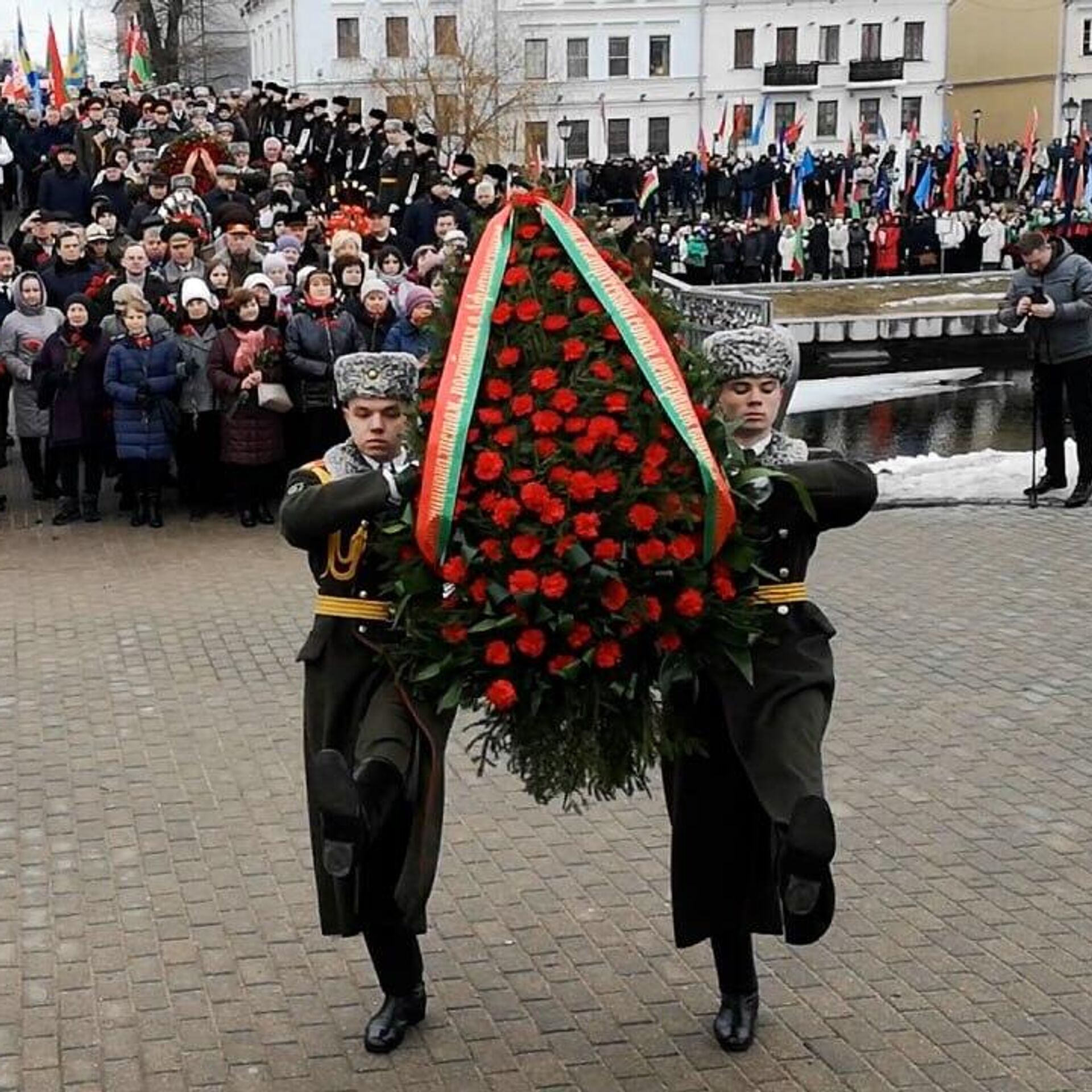 Митинг-реквием в память о погибших в Афганской войне прошел в Минске  (видео) - 15.02.2024, Sputnik Беларусь