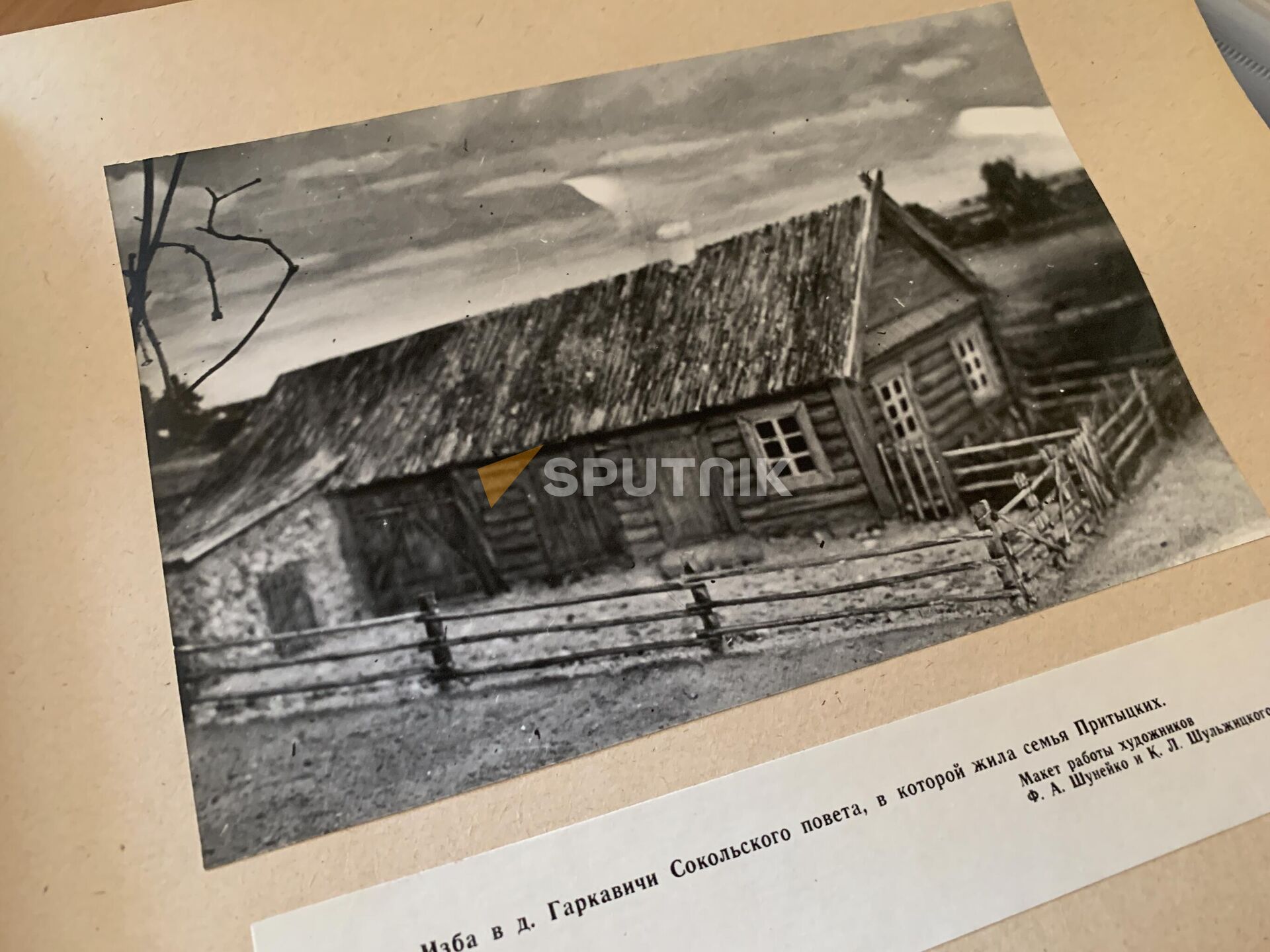 Изба в деревне Гаркавичи, в которой жила семья Притыцких - Sputnik Беларусь, 1920, 18.02.2024