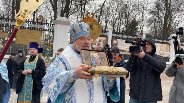 Одну из величайших православных святынь привезли в Гомель - Sputnik Беларусь