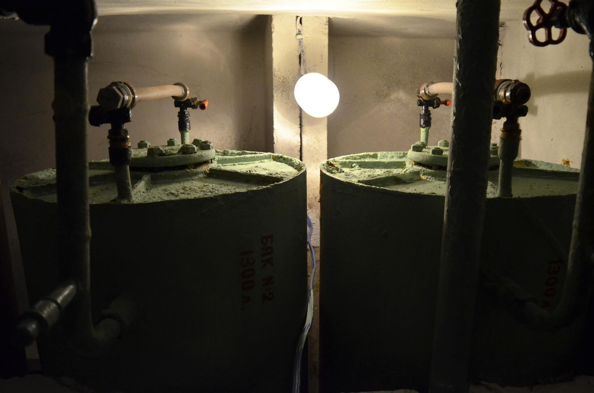В санузле два бака с питьевой водой, их откроют, когда закончится запас бутилированной - Sputnik Беларусь, 1920, 26.02.2024