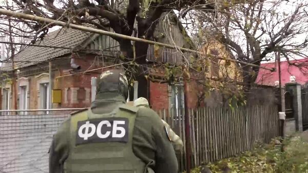 Сотрудники ФСБ РФ задерживают гражданина Украины, планировавшего теракт в Запорожской области - Sputnik Беларусь