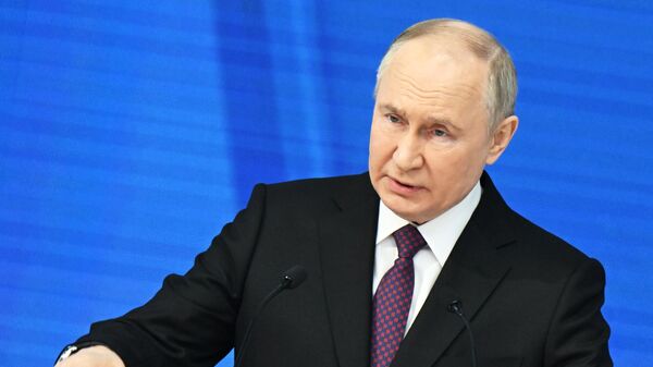 Послание президента РФ Владимра Путина Федеральному Собранию - Sputnik Беларусь