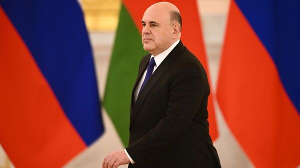 Председатель правительства РФ Михаил Мишустин  - Sputnik Беларусь