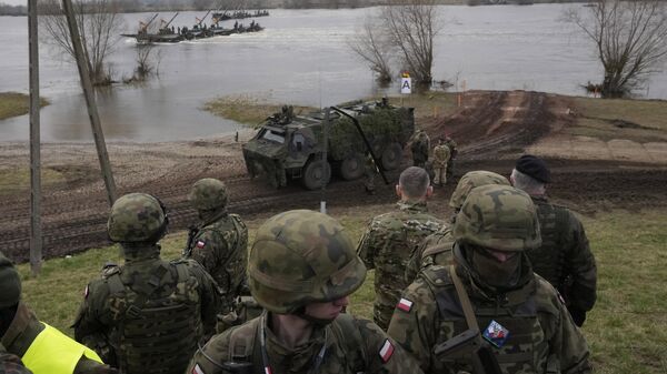 Армии разных стран на военных учениях НАТО Steadfast Defender-24 в Польше - Sputnik Беларусь
