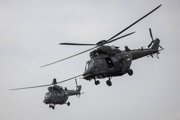 Польские вертолеты W3 &quot;Сокол&quot;. - Sputnik Беларусь