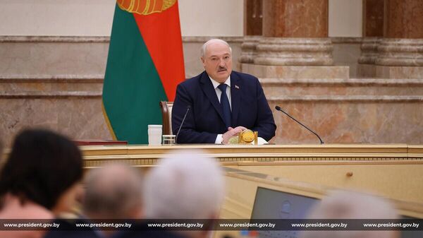 Лукашенко объяснил, почему Беларусь треть века живет под прессом - Sputnik Беларусь