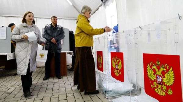 Голосование на выборах президента РФ - Sputnik Беларусь