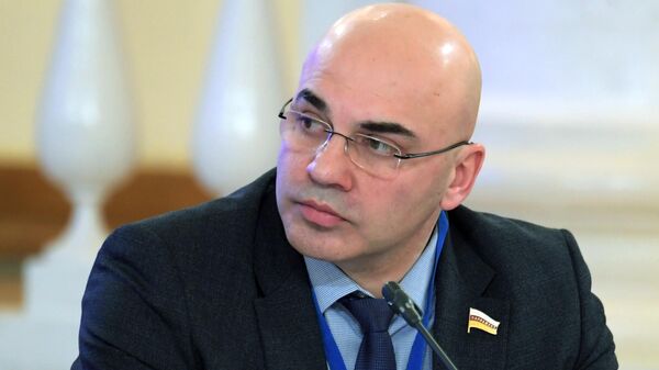 Председатель Парламента Республики Южная Осетия Алан Алборов - Sputnik Беларусь