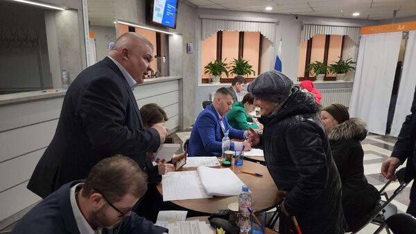 Голосование на выборах президента РФ в Витебске - Sputnik Беларусь