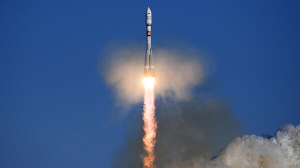 Запуск ракеты Союз-2.1а с космическими аппаратами дистанционного зондирования Земли  - Sputnik Беларусь