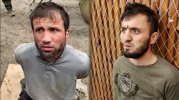 Появилось видео первого допроса террористов, напавших на Крокус - Sputnik Беларусь