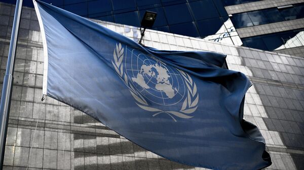 Флаг Организации Объединенных Наций  - Sputnik Беларусь