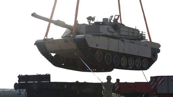 Танк M1 Abrams, архивное фото - Sputnik Беларусь