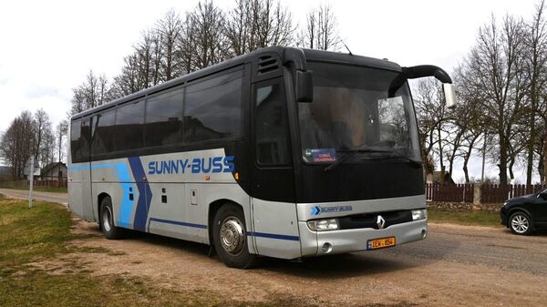 Автобус, на котором ехали участники молдавского детского хора - Sputnik Беларусь