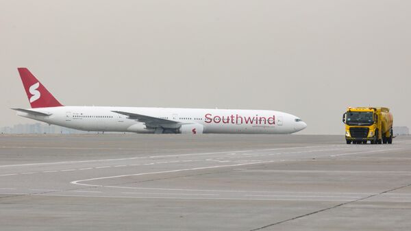 Самолет Boeing 777 турецкой авиакомпании Southwind  - Sputnik Беларусь