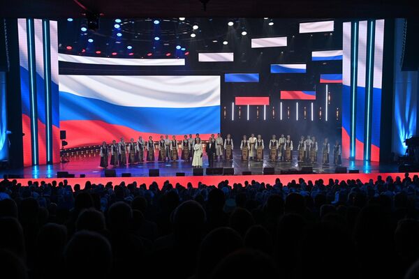 Концерт по случаю Дня единения народов России и Беларуси - Sputnik Беларусь