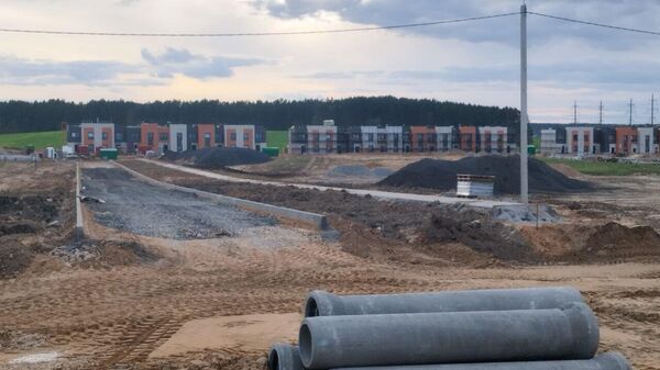 Строительство ЖК Северный берег - Sputnik Беларусь