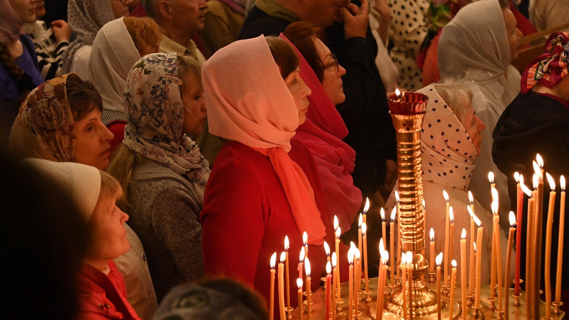 Пасхальное богослужение  - Sputnik Беларусь, 1920, 12.04.2026