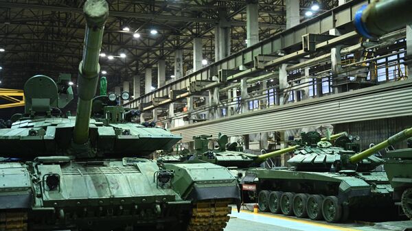 Производство танков на Уралвагонзаводе - Sputnik Беларусь