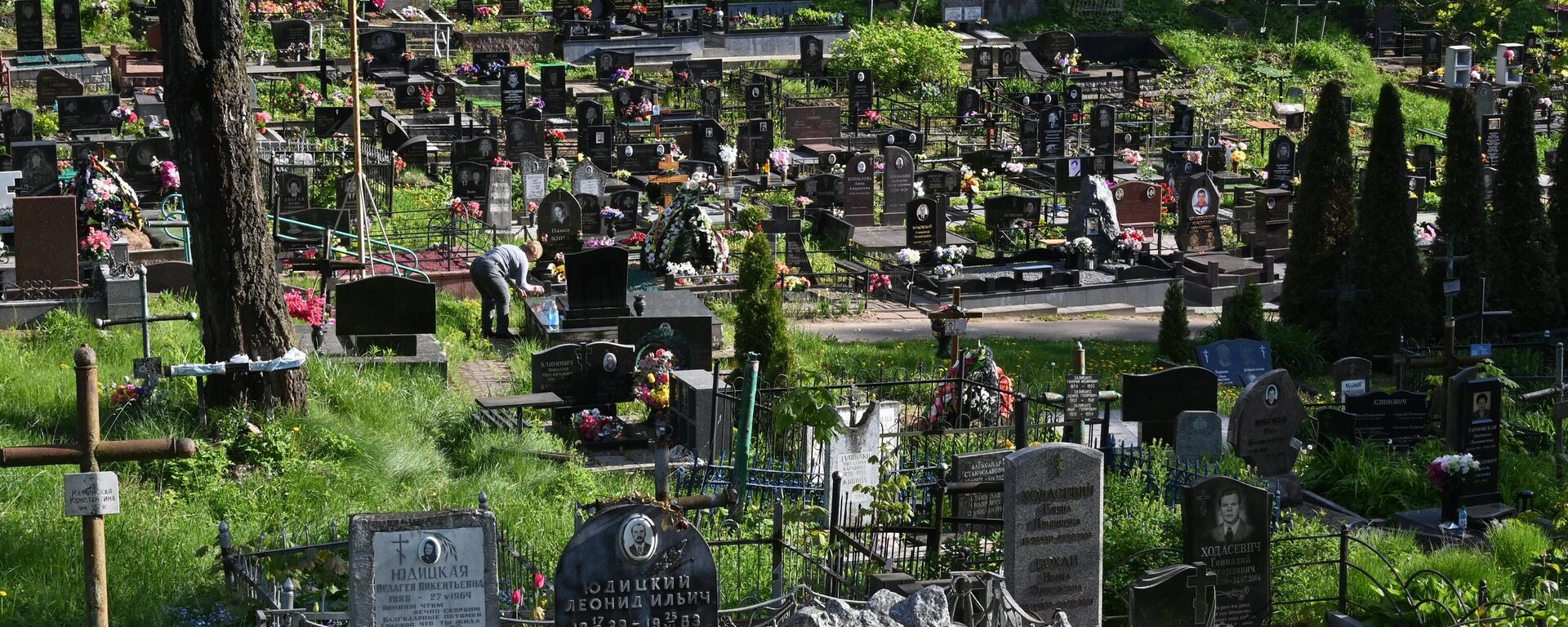 Кальварийское кладбище в Минске - Sputnik Беларусь, 1920, 29.04.2025