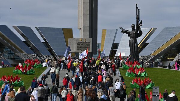 День Победы 9 мая 2024 года в Минске - Sputnik Беларусь