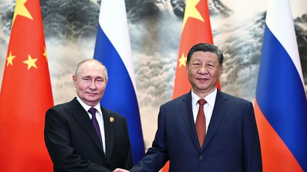 Президент РФ Владимир Путин прибыл в Китай с официальным визитом  - Sputnik Беларусь