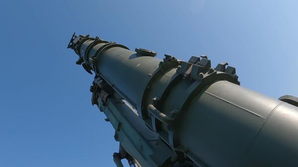 Пусковая установка ОТРК &quot;Искандер&quot; с ракетой Р-500. - Sputnik Беларусь