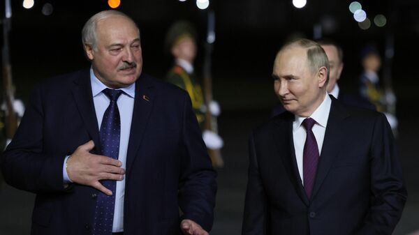 Официальный визит президента России Владимира Путина в Беларусь - Sputnik Беларусь