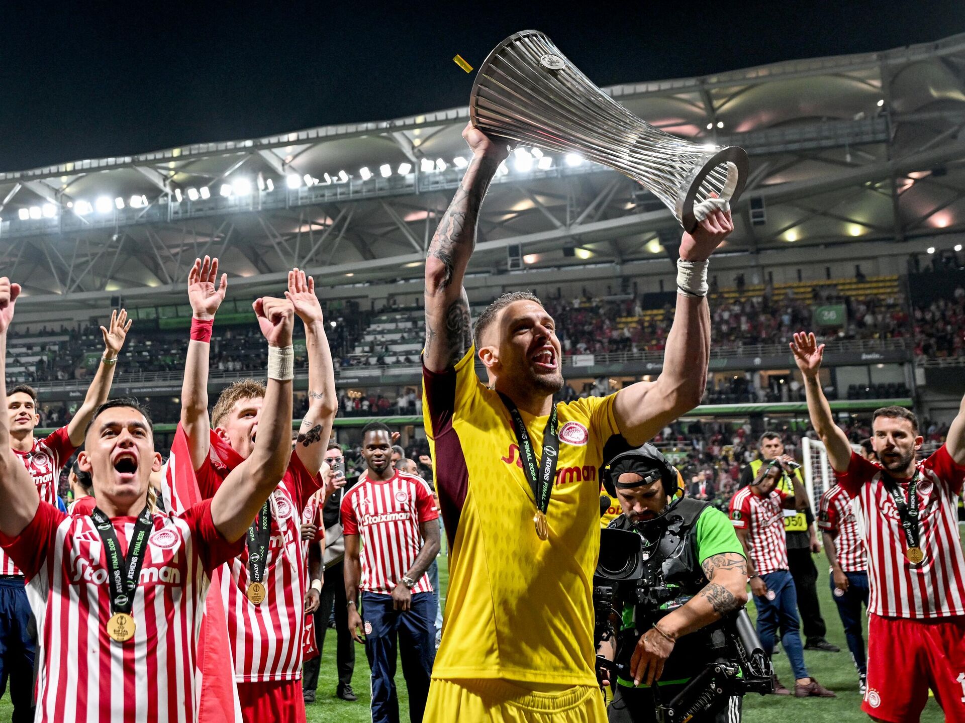 Олимпиакос" стал победителем Лиги конференций УЕФА - 30.05.2024, Sputnik Беларусь