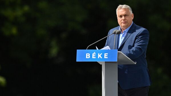 Венгерский премьер-министр Виктор Орбан - Sputnik Беларусь