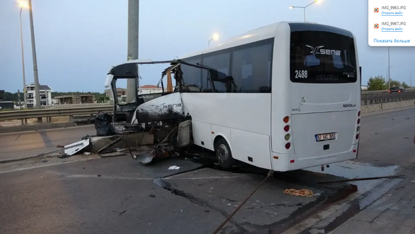 Автобус с российскими и белорусскими туристами попал в ДТП в турецкой провинции Анталья - Sputnik Беларусь