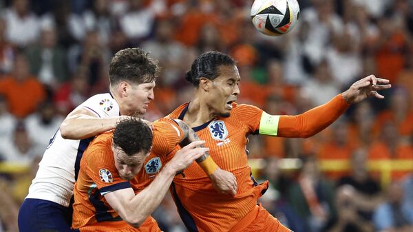 Игровой момент матча Нидерланды - Англия - Sputnik Беларусь