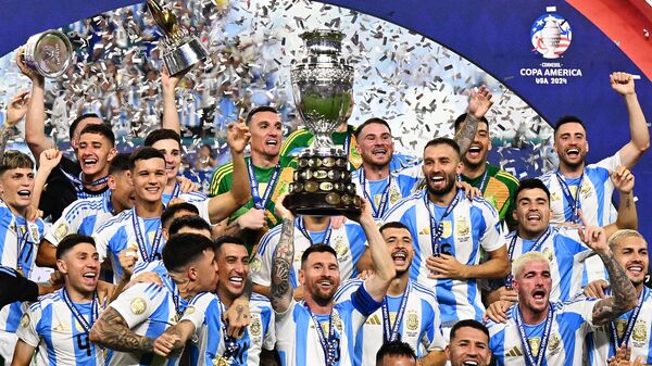 Сборная Аргентины стала победителем Кубка Америки - Sputnik Беларусь
