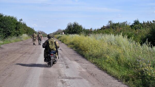 Российские военнослужащие в зоне СВО, архивное фото - Sputnik Беларусь