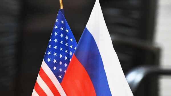 Флаги России и США - Sputnik Беларусь