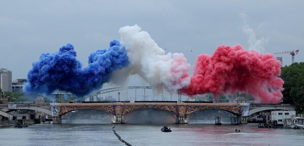 Летняя Олимпиада торжественно открыта в Париже (фото) - Sputnik Беларусь