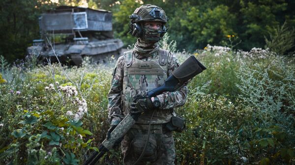 Российский военнослужащий, архивное фото - Sputnik Беларусь