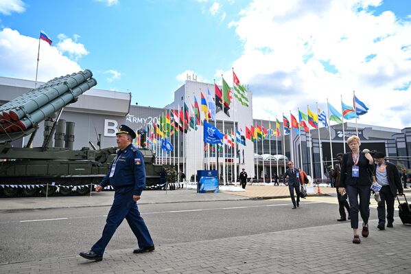 На Х Міжнародным ваенна-тэхнічным форуме &quot;Армия-2024&quot; у Кангрэсна-выставачным цэнтры &quot;Патриот&quot;. - Sputnik Беларусь