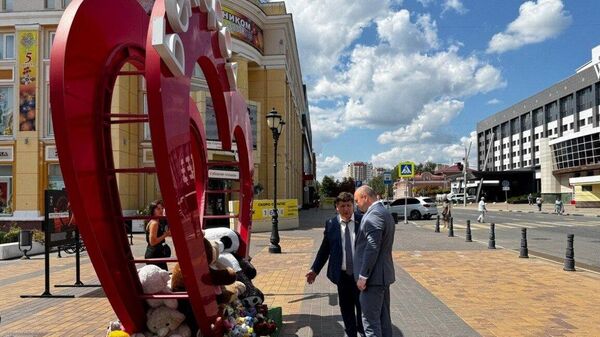 Рабочы візіт пасла Беларусі ў Расіі Аляксандра Рагожніка ў Белгародскую вобласць - Sputnik Беларусь