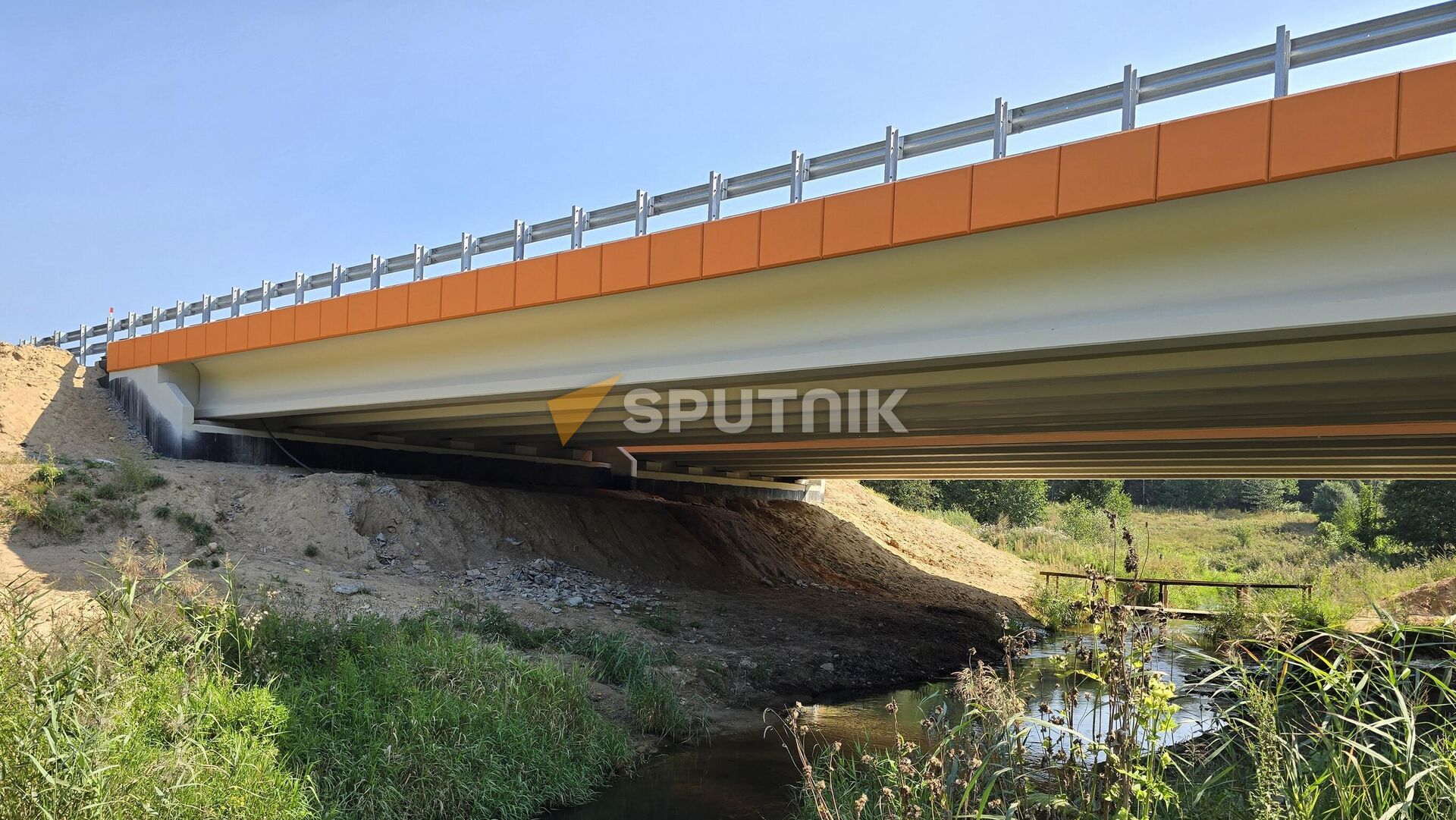 Мост через реку Гайна - Sputnik Беларусь, 1920, 26.10.2025