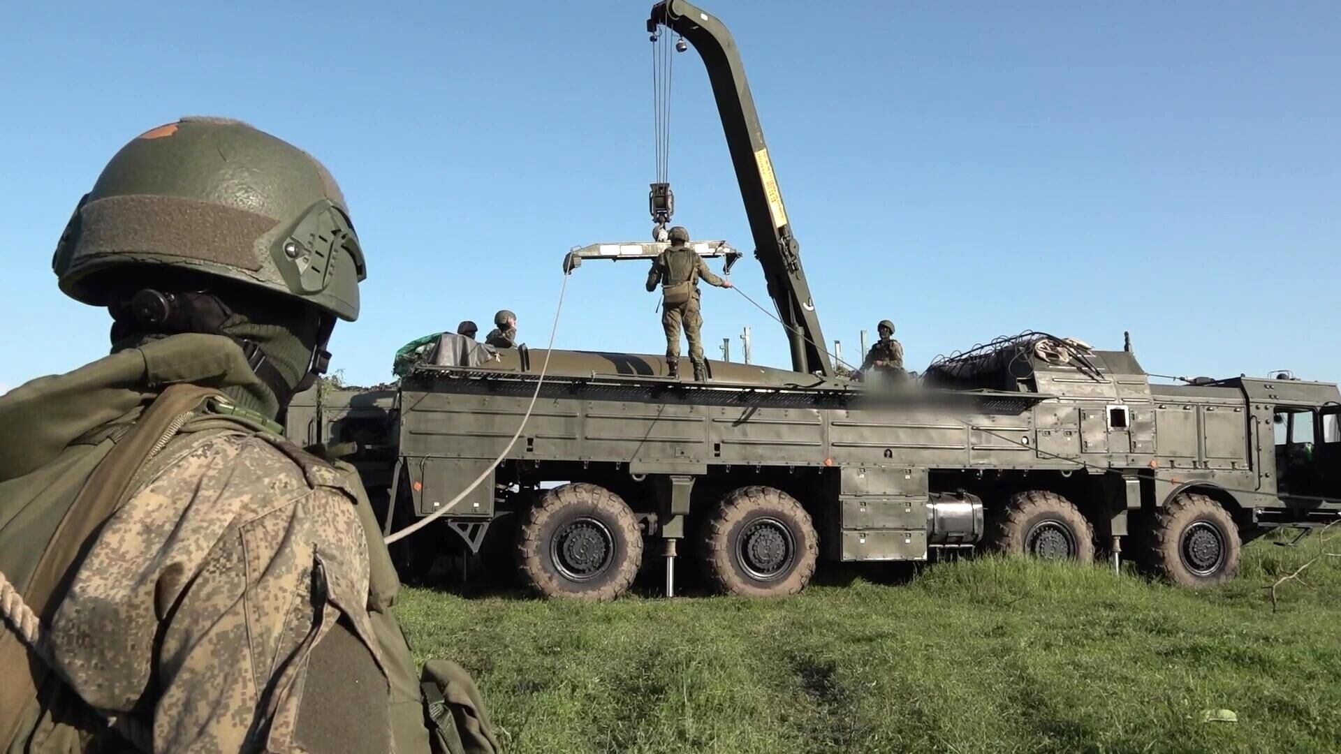 Другі этап вучэння нестратэгічных ядзерных сіл Расіі і Беларусі - Sputnik Беларусь, 1920, 09.09.2024