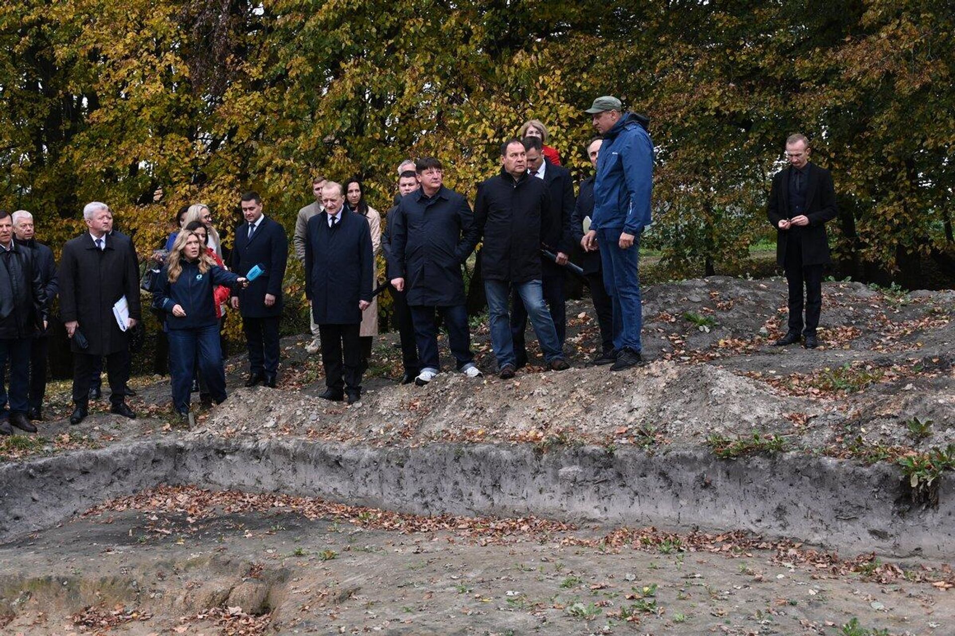 Глава правительства Беларуси Роман Головченко посещает городище на Менке - Sputnik Беларусь, 1920, 11.10.2024