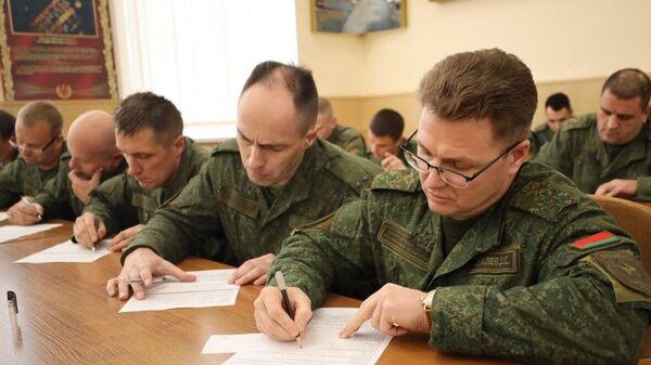 Комплексная проверка управления Северо-Западного оперативного командования - Sputnik Беларусь