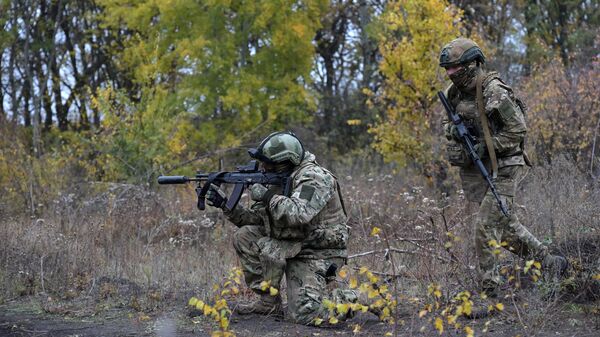 Разведчики 25-й общевойсковой армии группировки войск Запад - Sputnik Беларусь