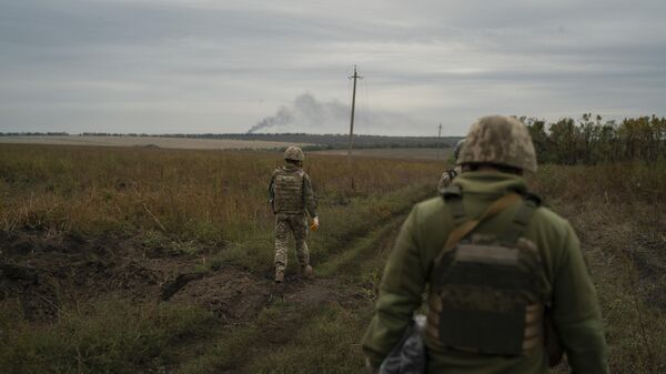 Украінскія вайскоўцы, архіўнае фота - Sputnik Беларусь