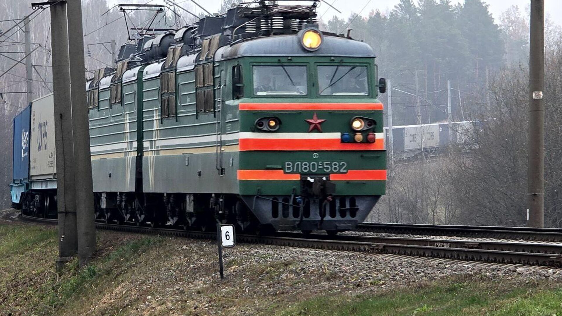 Товарный поезд - Sputnik Беларусь, 1920, 06.03.2026