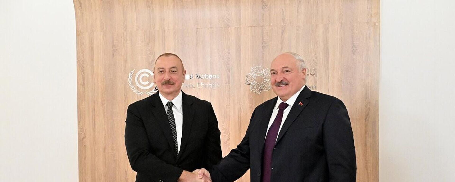 Аляксандр Лукашэнка і Ільхам Аліеў - Sputnik Беларусь, 1920, 11.11.2024