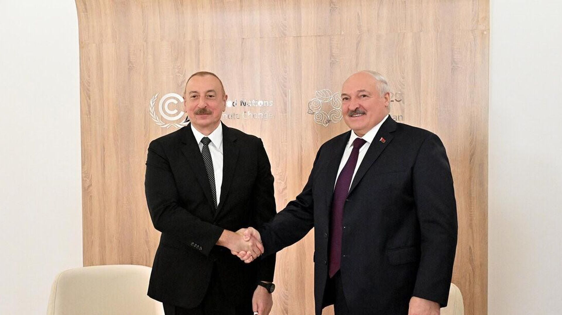 Аляксандр Лукашэнка і Ільхам Аліеў - Sputnik Беларусь, 1920, 24.12.2025