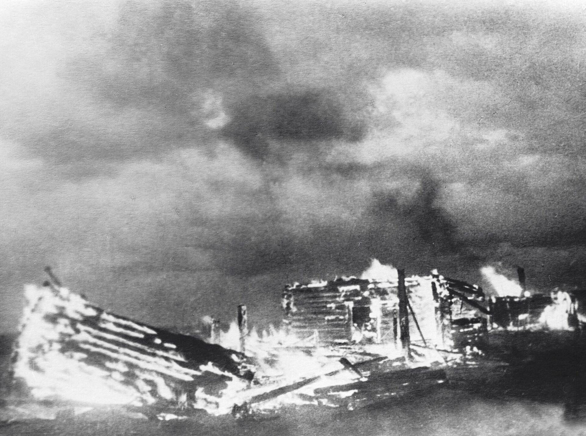 Карательная операция против мирного населения на территории Беларуси - Sputnik Беларусь, 1920, 06.04.2026