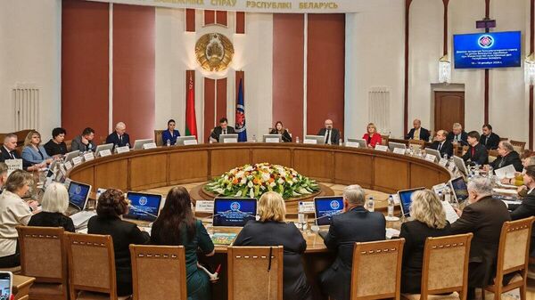 Заседание Консультативного совета по делам белорусов зарубежья при министерстве иностранных дел Республики Беларусь - Sputnik Беларусь